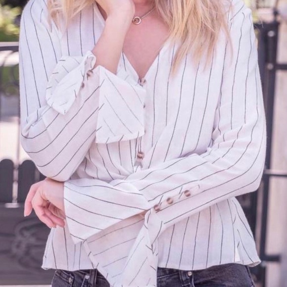 Beachy Boho long sleeve top - Picture 4 of 5